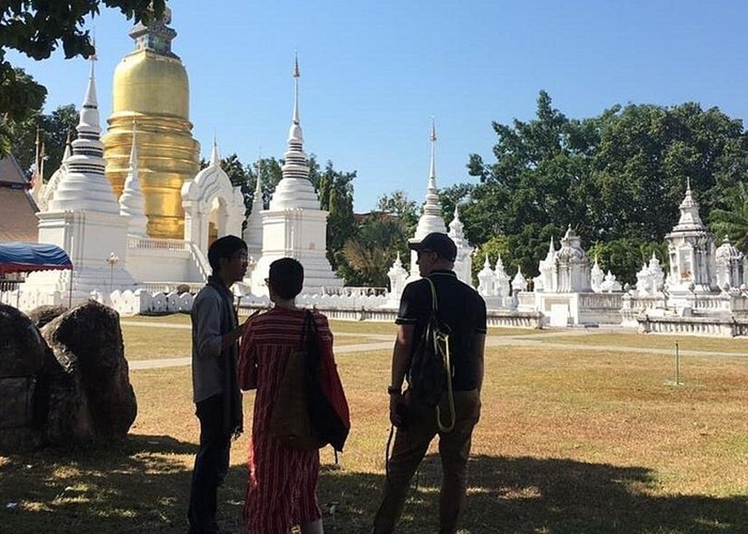 A private guide sets the pace at a Chiang Mai temple — fewer logistics, more time to look.