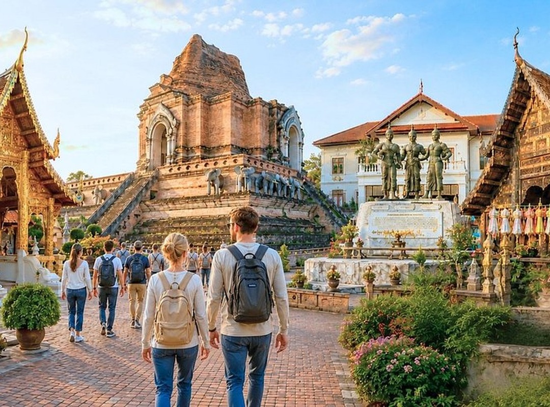 Chiang Mai in December — clear skies and cool mornings for temple days.