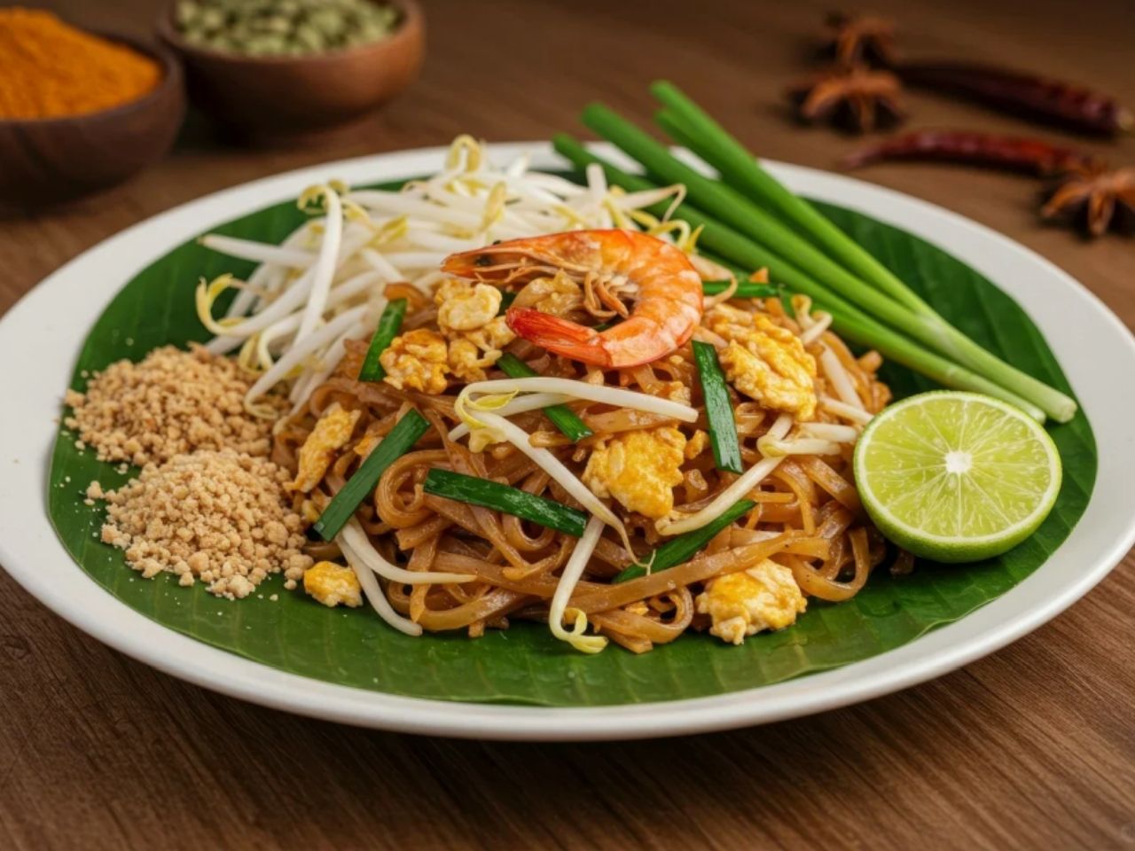 Pad Thai From Bangkok Street Stalls