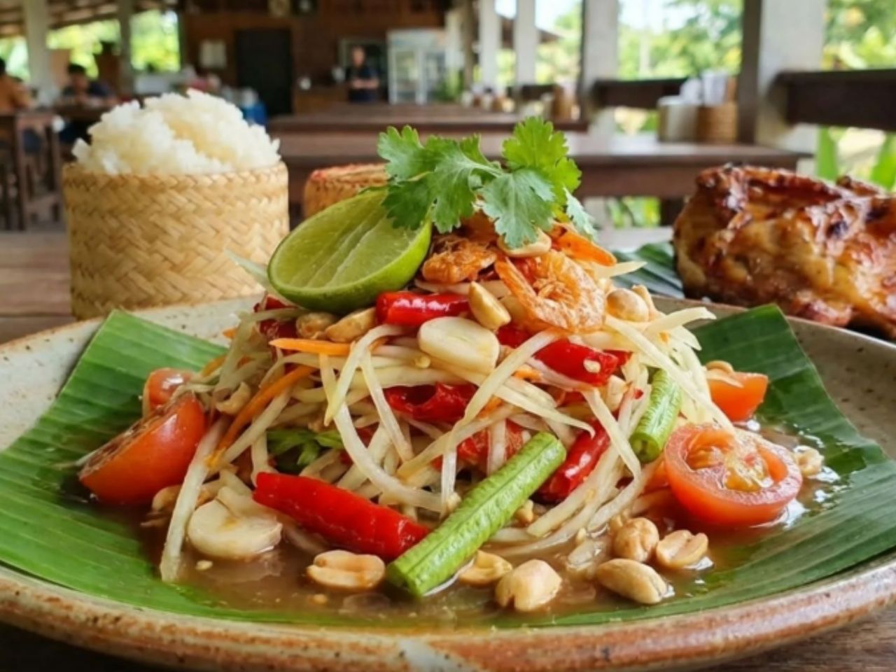 Som Tum Green Papaya Salad