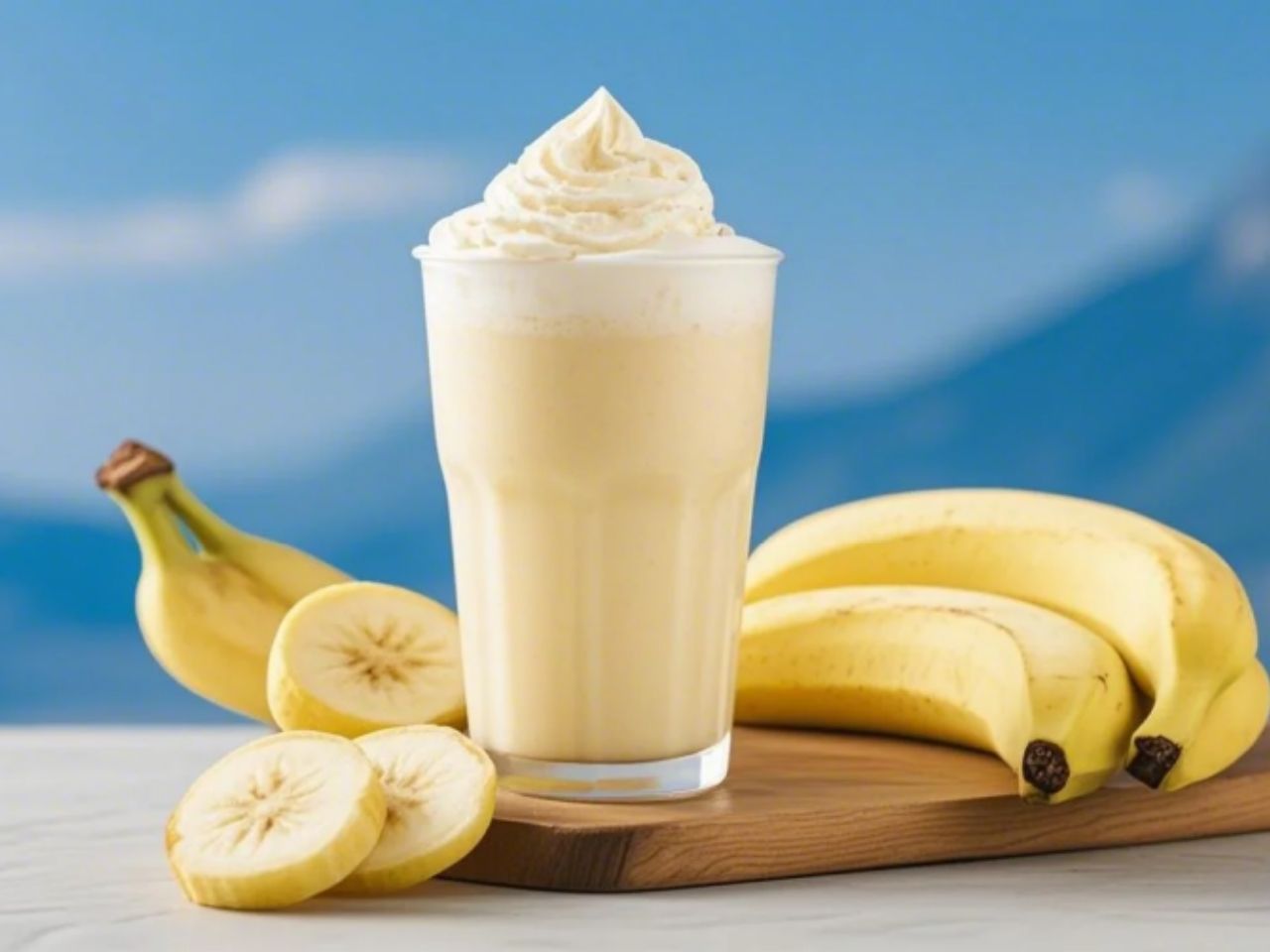 Fresh Coconut and Fruit Shakes